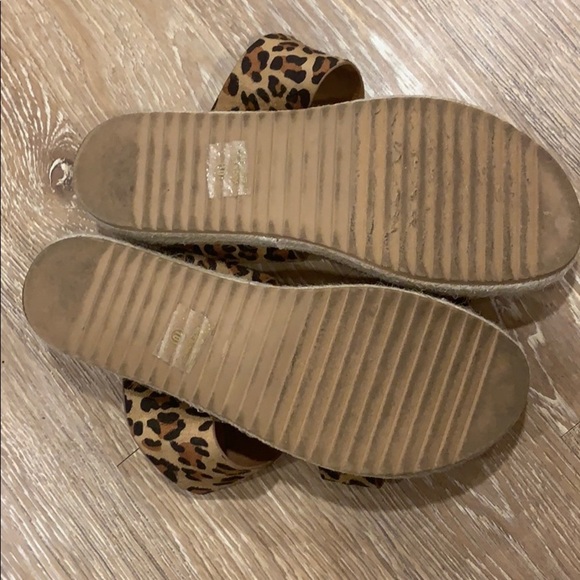 Leopard print Platform Sandals - Picture 3 of 3